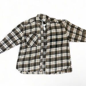 brown and yellow flannel